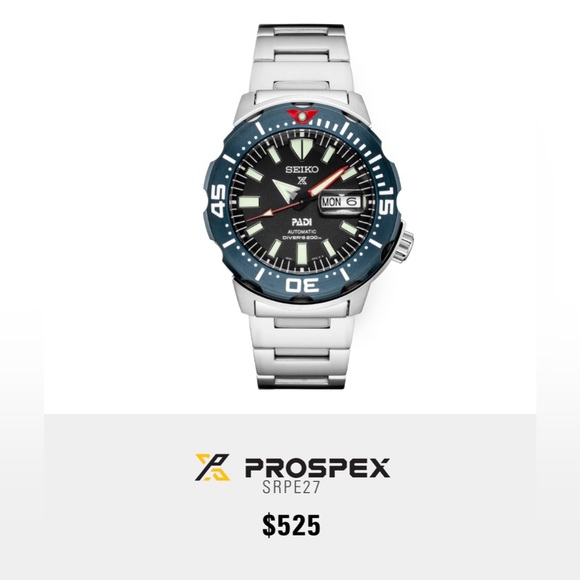 Seiko Monster Padi Prospex SRPE27 MADE IN JAPAN Watch - Picture 5 of 7